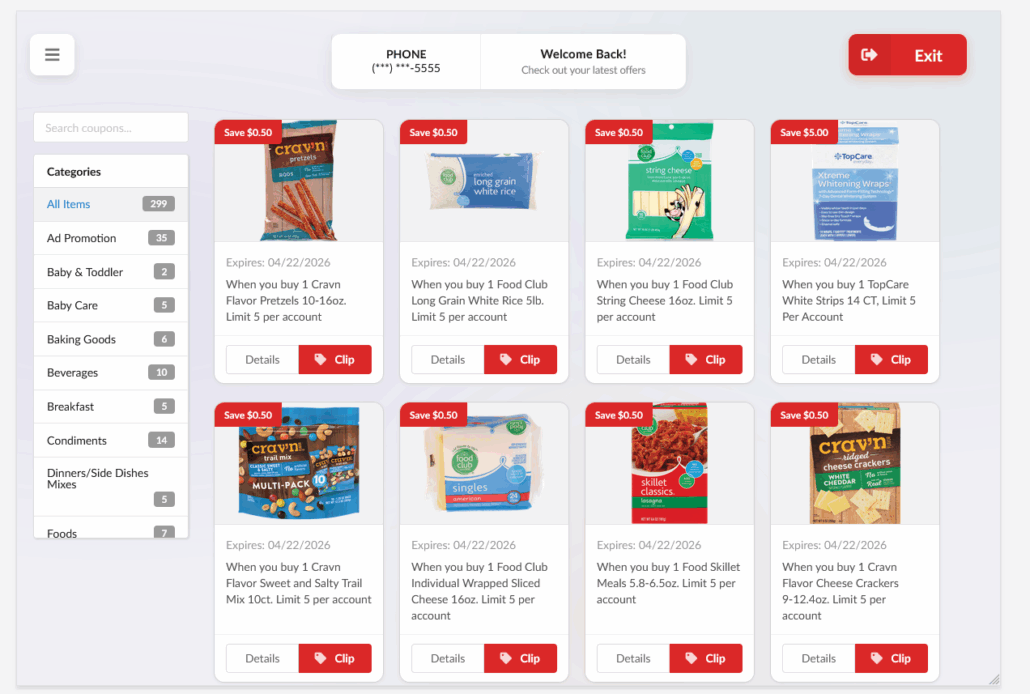 BRdata Loyalty Rewards Kiosk