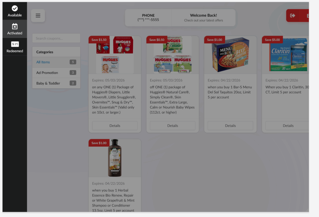 BRdata Loyalty Rewards Kiosk